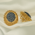 Blue Ember Studs