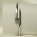 SILVER LUXE NAIL HAND CUFF
