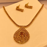 Luxury Elegant Champion Diamond Style Necklace Set For Women/Girls