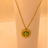 Elegant Unique Design Stainless Steel Gold Plated Pendant for Girls/Women
