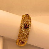 Twisted Crystal Loop Bracelet For Women/Girls