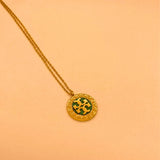 Elegant Unique Design Stainless Steel Gold Plated Pendant for Girls/Women