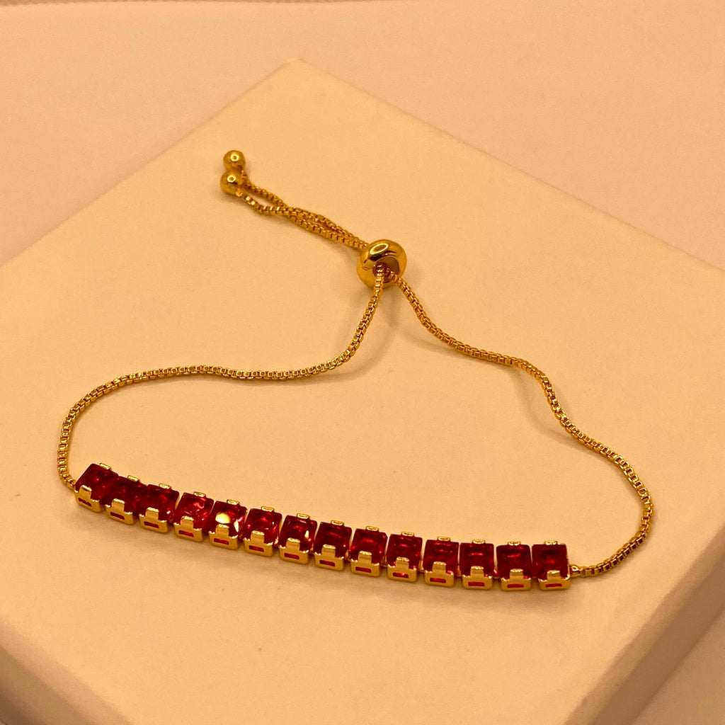 Simple Elegant Yaqout Style Bracelet For Women/Girls