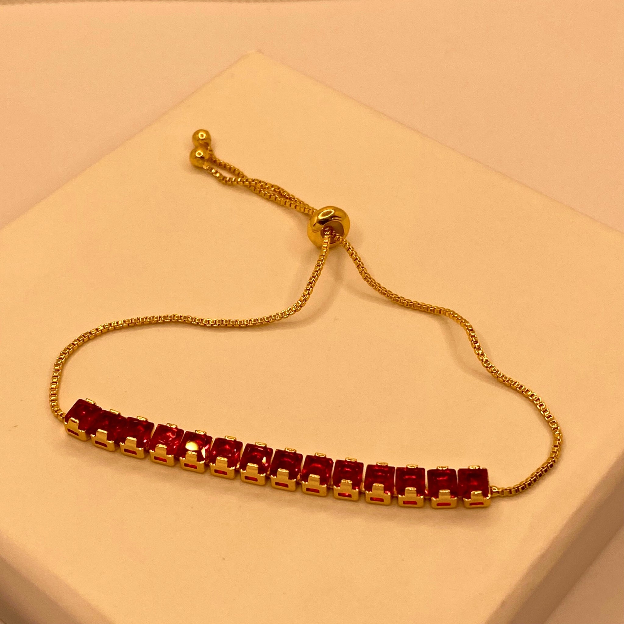Simple Elegant Yaqout Style Bracelet For Women/Girls