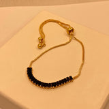 Simple Elegant Zircon design Adjustable Bracelet For Women/Girls