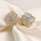 Crystal Grid Earrings