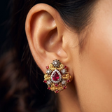 Classic Ruby Earrings