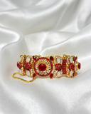 Radiant Red Regal Bracelet