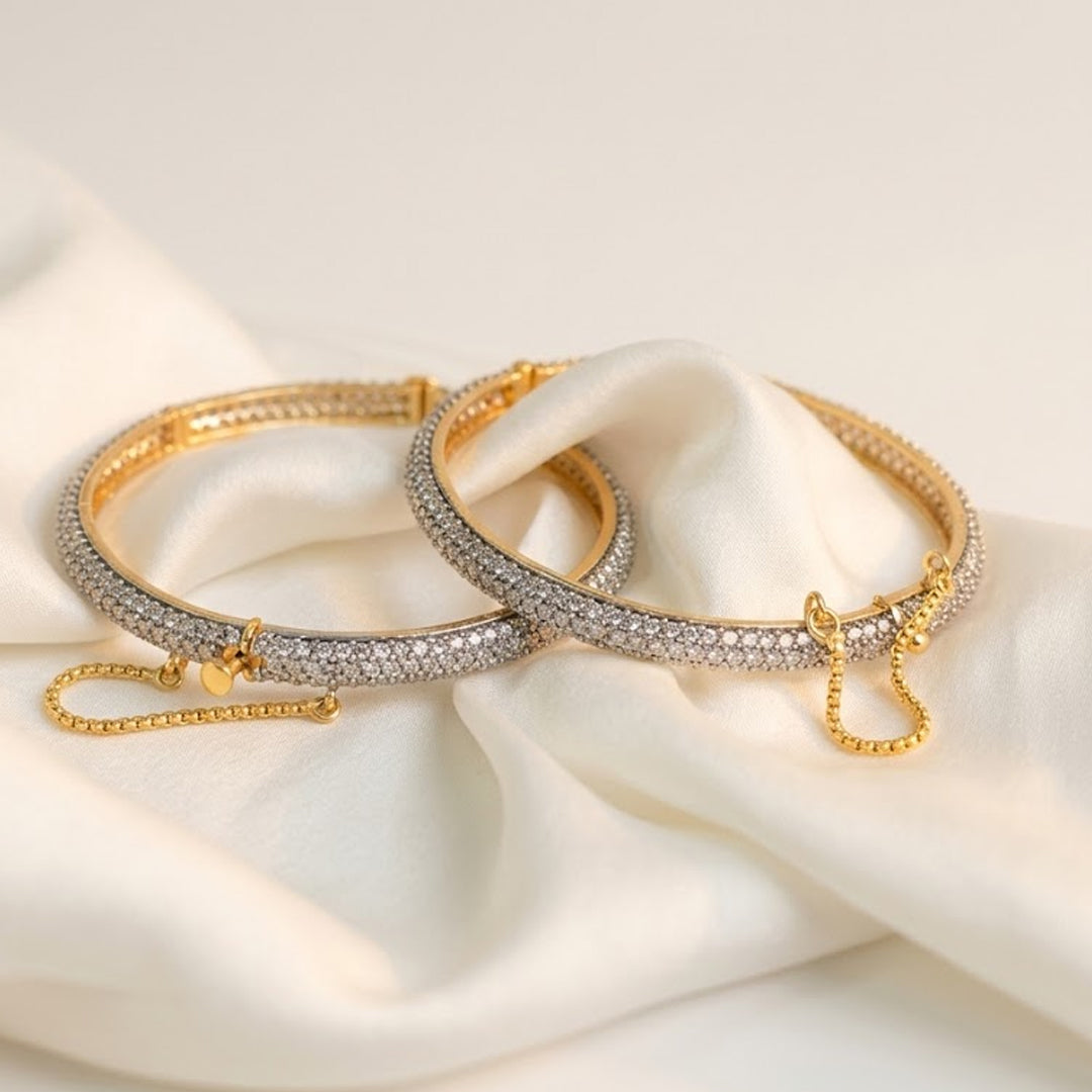 Diamond-Style Bangles
