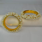 Gulzaar – Premium Gajra Style 2Pc Floral Bangles for Women & Girls