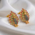Royal Peacock Earings