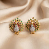 Majestic Peacock Earrings