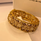 Premium Gold-Plated Moonstone Kara for Women & Girls – Formal Wear