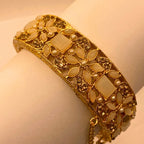 Premium Gold-Plated Moonstone Kara for Women & Girls – Formal Wear